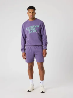 Borg Classic Print Sweatshirt
