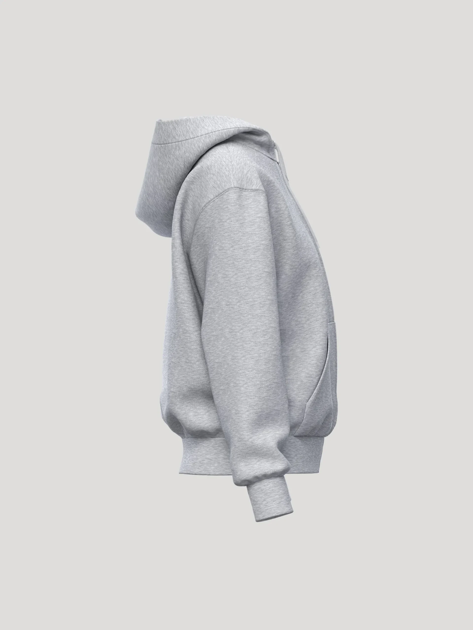 Borg Essential 1 Zip Hoodie