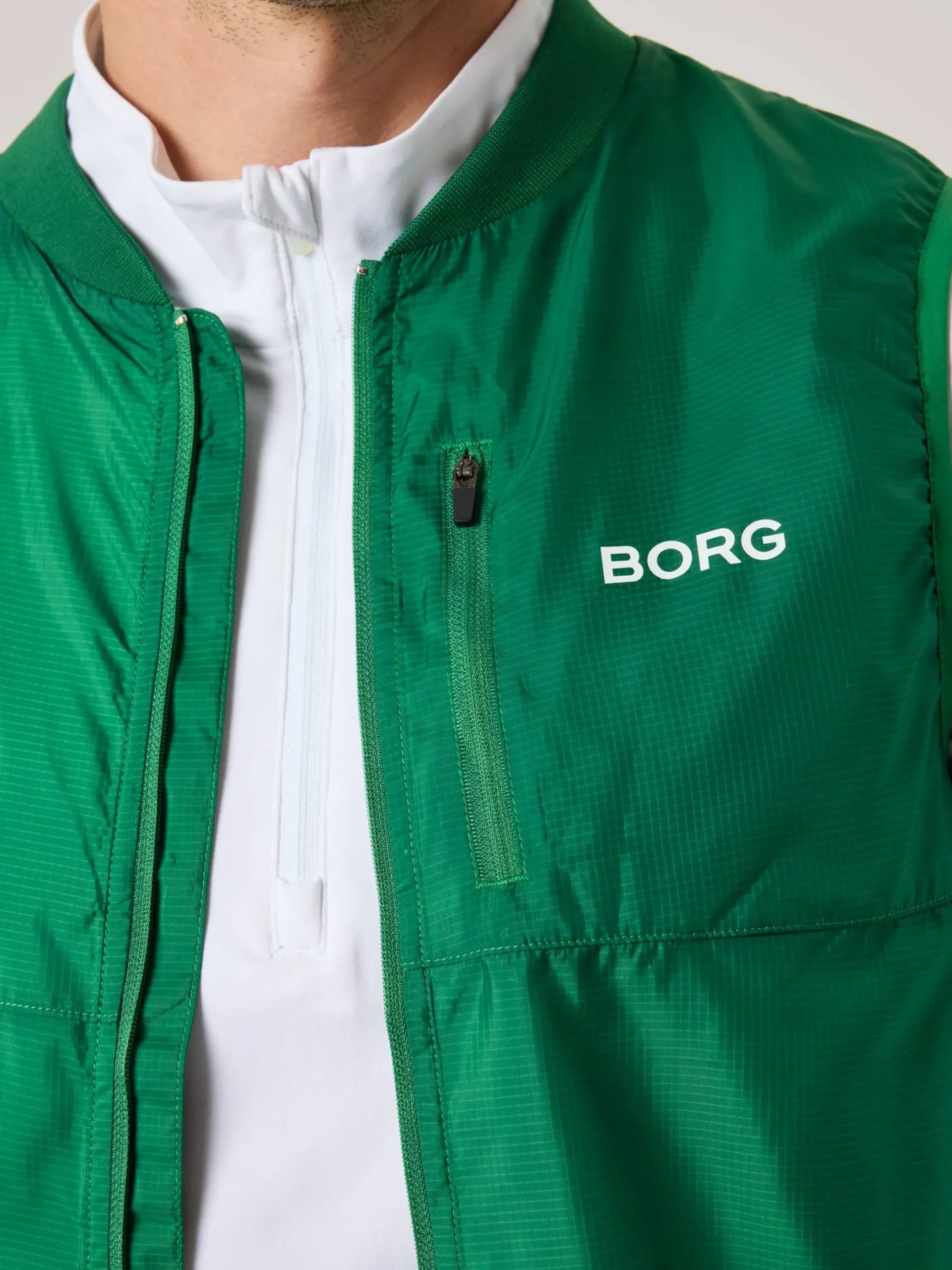 Borg Golf Vest Ripstop