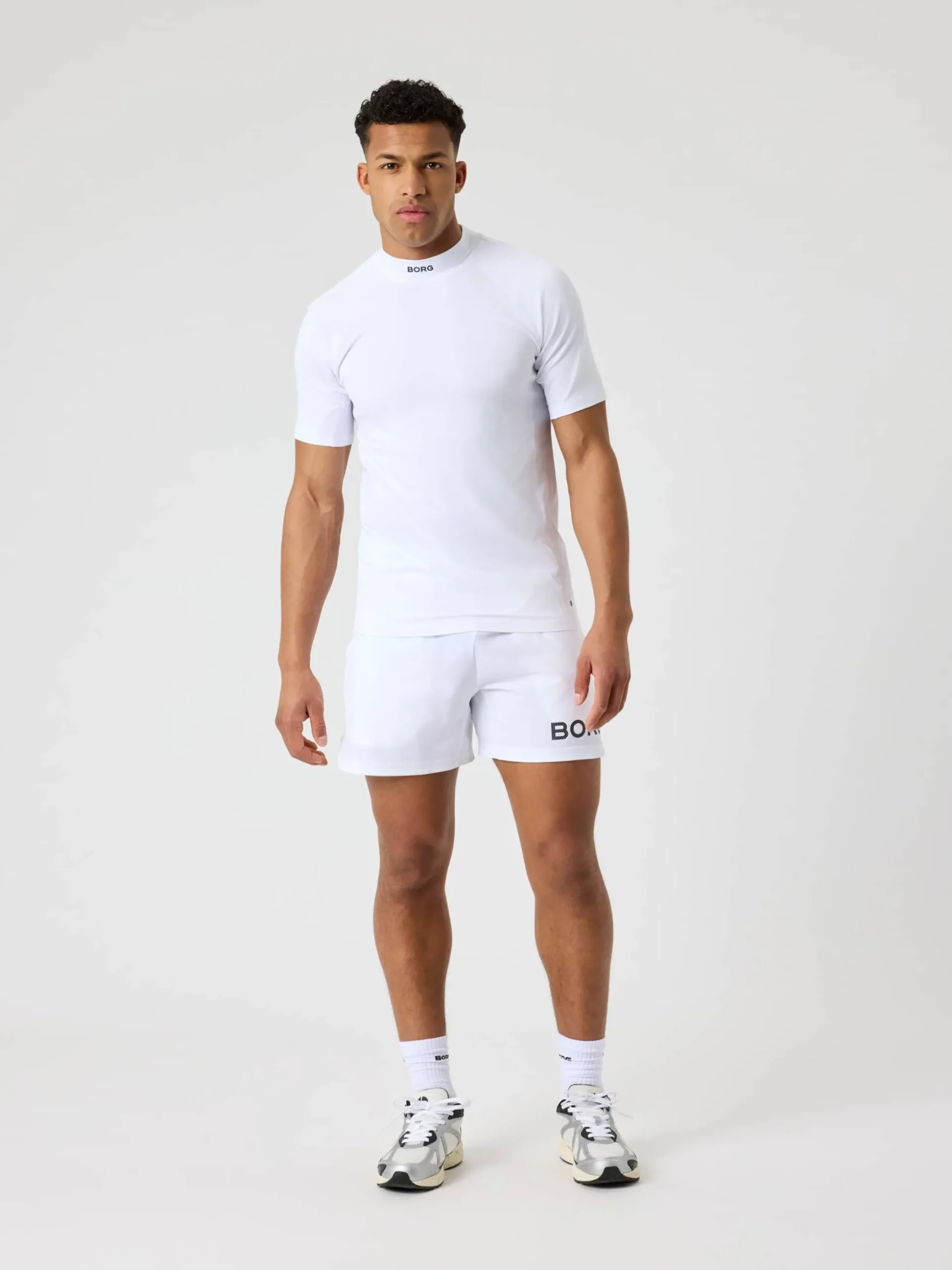 Borg Mock Neck T-Shirt