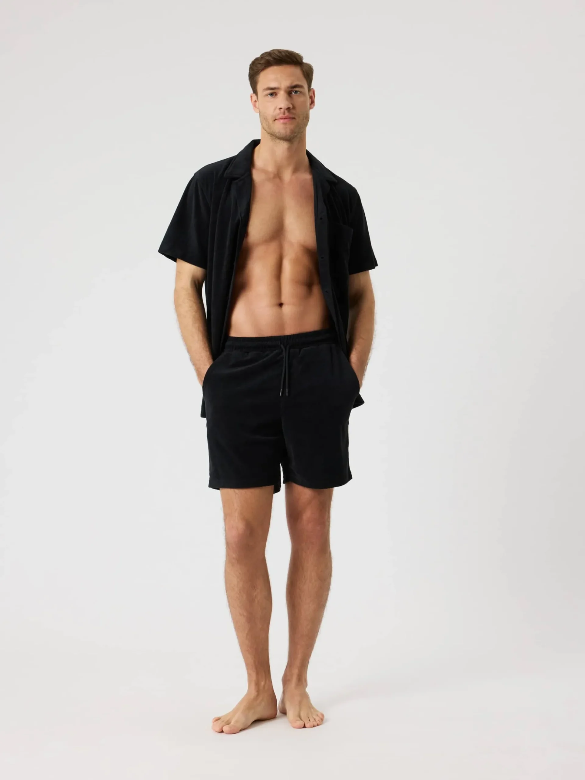 Borg Toweling Pool Shirt