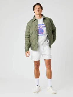 Centre Quilted Overshirt