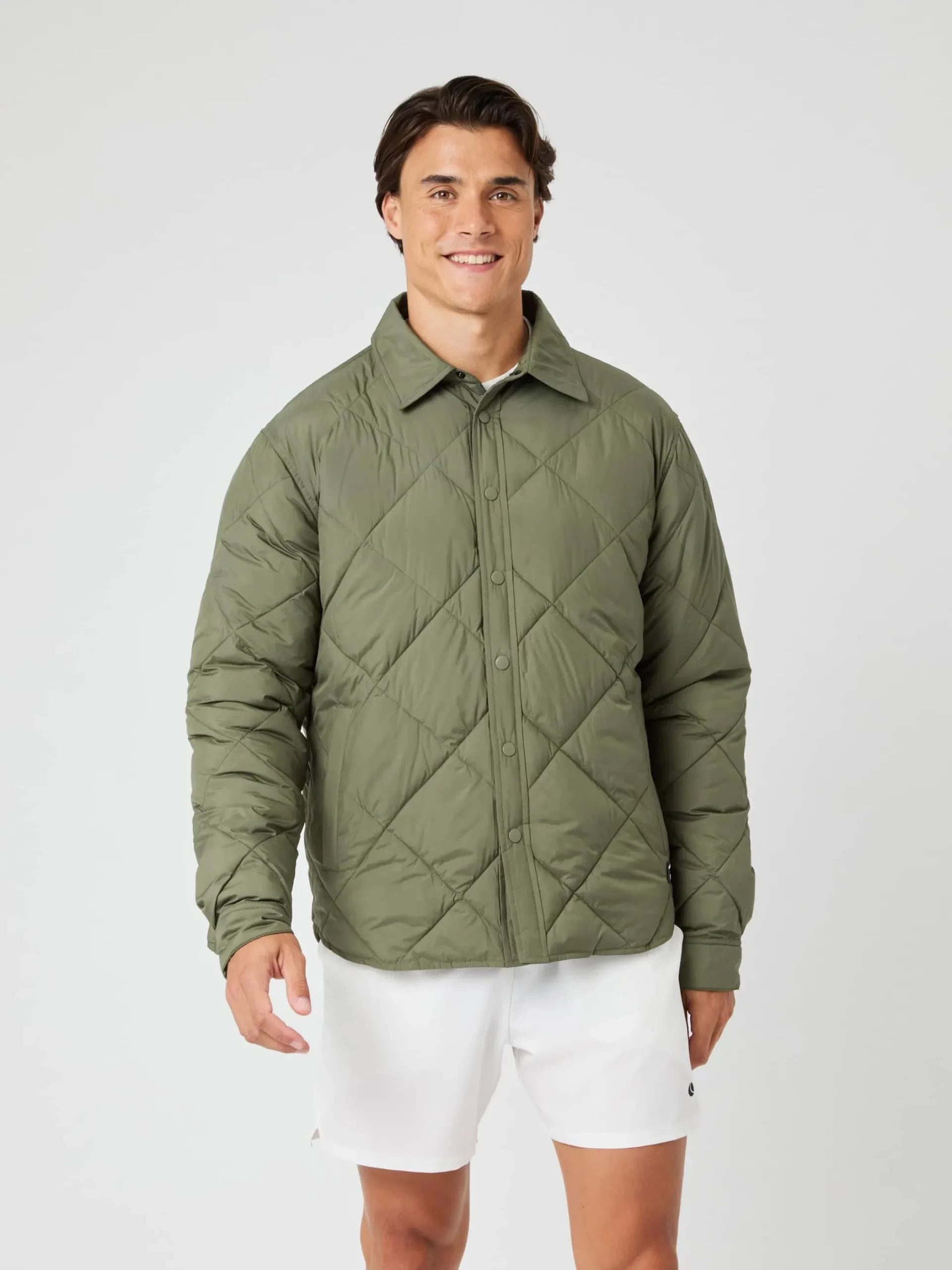 Centre Quilted Overshirt
