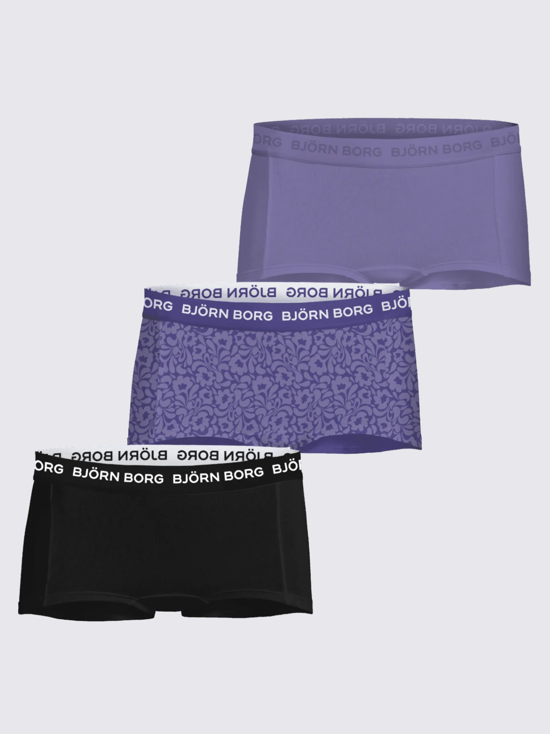 Cotton Stretch Boxers Shorts 3-pack