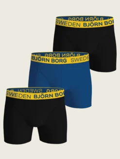 Cotton Stretch Boxers Sweden 3-pack
