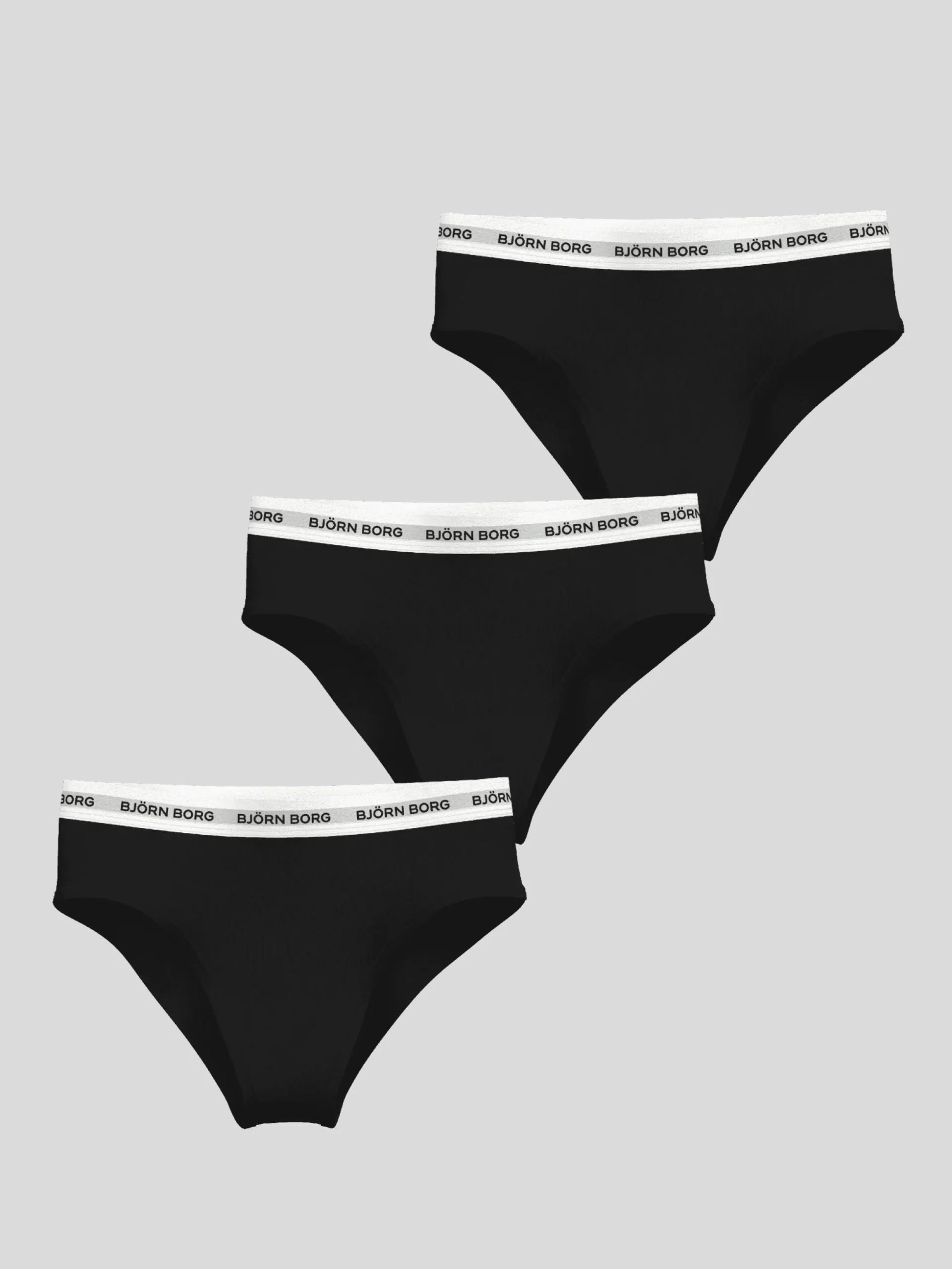 Cotton Stretch Logo Briefs 3-pack