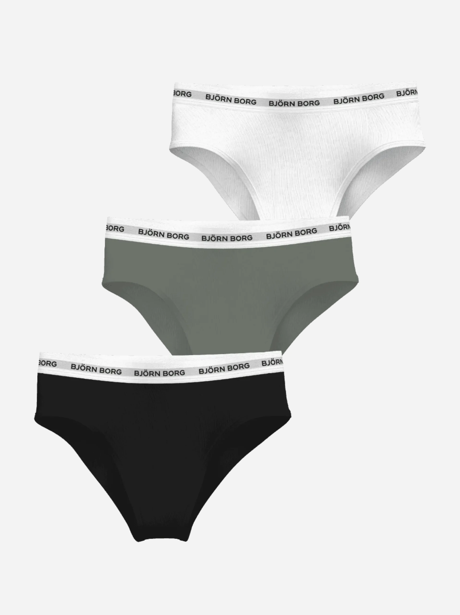 Logo Highwaist Briefs 3-pack