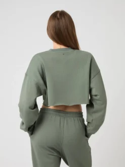 Studio Oversized Cropped Sweatshirt