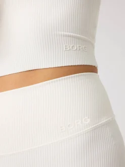 Studio Ribbed Cropped Tank Top