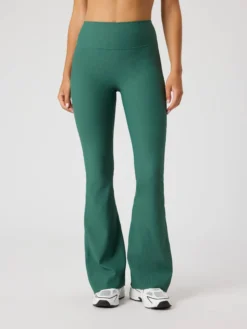 Studio Ribbed Flare Tights Regular