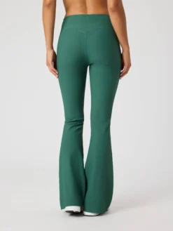 Studio Ribbed Flare Tights Regular