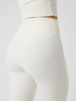Studio Ribbed Flare Tights Regular