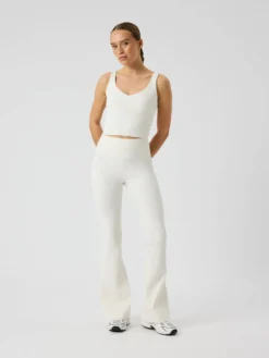 Studio Ribbed Flare Tights Regular
